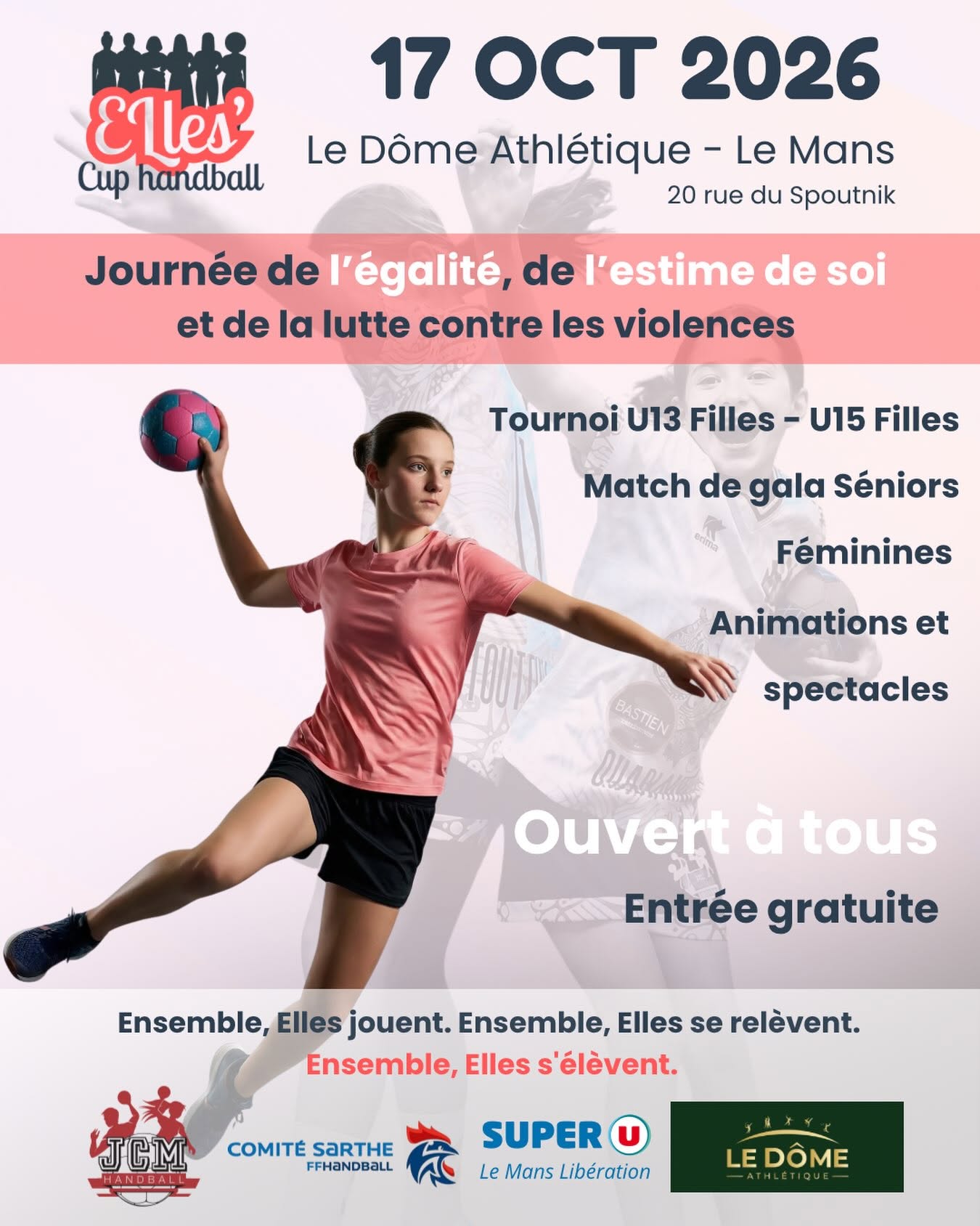 Image pour L’Aïkido Le Mans JCM participe à l’ELLES’CUP
