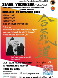 Stage Yudansha 9 Novembre 2025