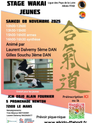 Stage Wakai  8 Novembre 2025